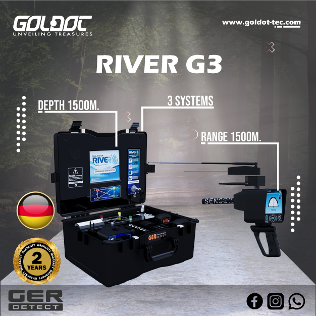 River G3 Systems Professional Gold Detector