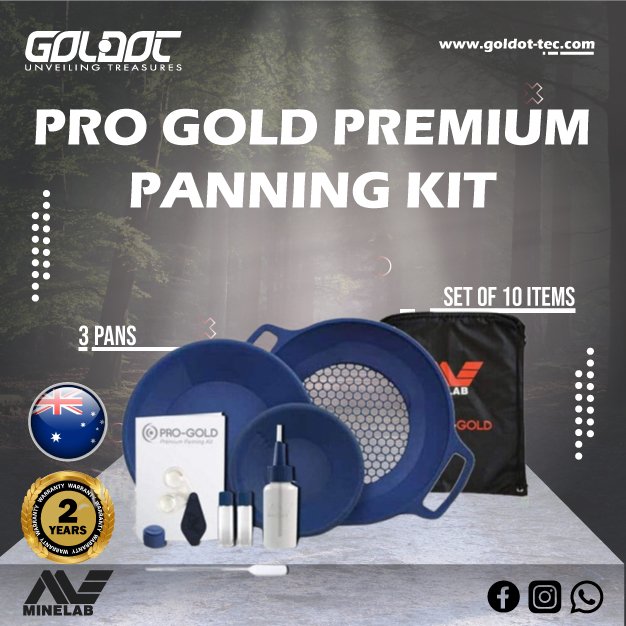 Minelab Pro Gold Premium Panning Kit