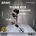 Titan X13 Multi-System Gold & Metal Detector